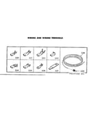 Wiring and wiring terminals