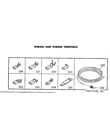Wiring and wiring terminals