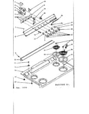Backguard and cooktop assembly