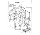Kenmore 6286257000 body assembly diagram