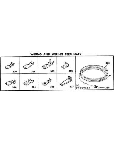 Wiring and wiring terminals