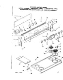 Backguard and cooktop assembly