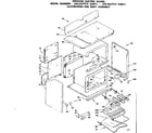 Kenmore 6286267910 body assembly diagram