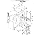 Kenmore 6286288310 body assembly diagram