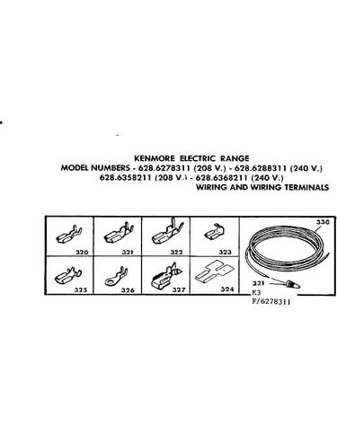 Wiring and wiring terminals