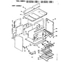 Kenmore 6286367810 body assembly diagram