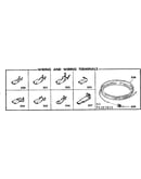 Wiring and wiring terminals