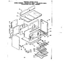 Kenmore 6286357910 body assembly diagram