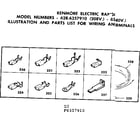 Kenmore 6286357910 wiring and wiring terminals diagram