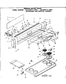 Backguard and cooktop assembly