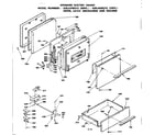 Kenmore 6286398210 door, latch mechanism and drawer diagram