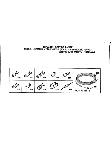 Wiring and wiring terminals