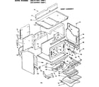 Kenmore 6286427810 body assembly diagram