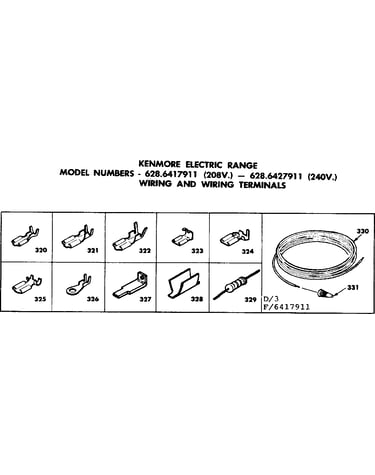 Wiring and wiring terminals