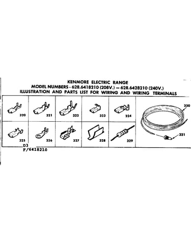 Wiring and wiring terminals