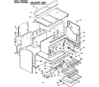 Kenmore 6286447810 body assembly diagram