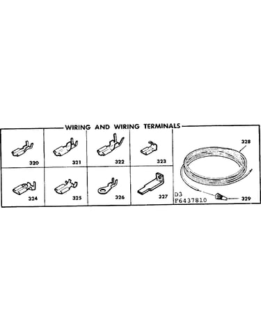 Wiring and wiring terminals