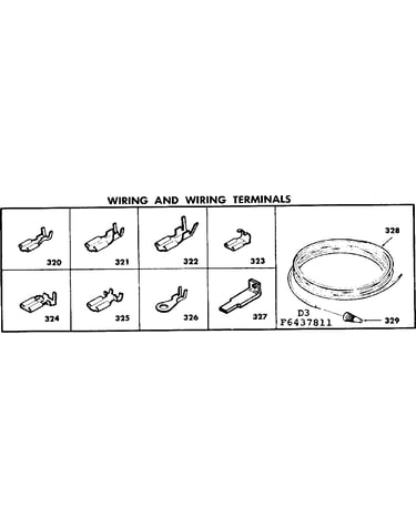 Wiring and wiring terminals