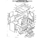 Kenmore 6286437910 body assembly diagram