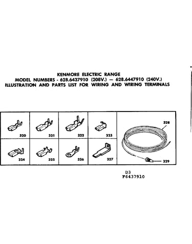 Wiring and wiring terminals