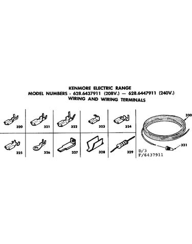 Wiring and wiring terminals