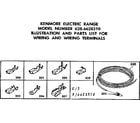 Kenmore 6286628310 wiring and wiring terminals diagram