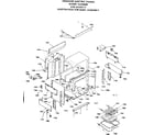 Kenmore 6286628312 body assembly diagram