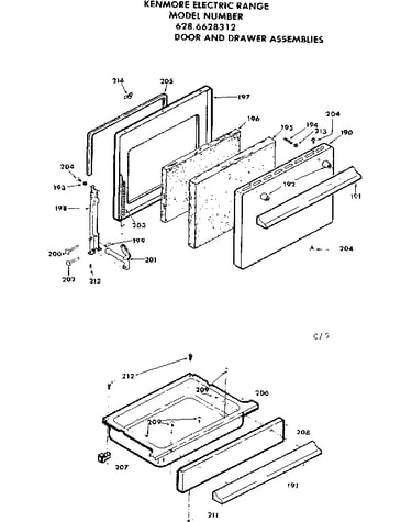 Door and drawer assemblies