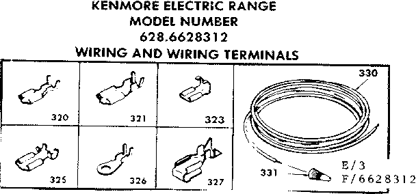 Wiring and wiring terminals