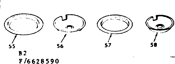 Optional porcelain pan & chrome ring kit