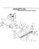 Control panel and cooktop assemblies