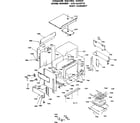 Kenmore 6286648310 body assembly diagram