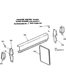 Optional backguard kit/end panel kit