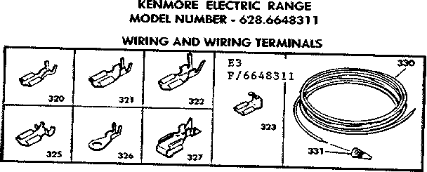 Wiring and wiring terminals