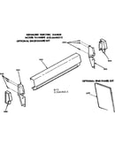 Optional backguard kit/end panel kit