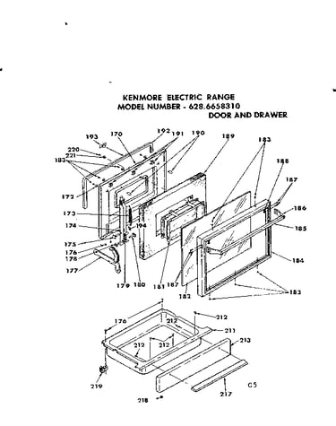 Door and drawer