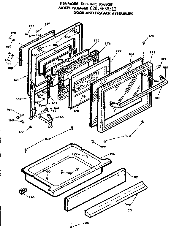 Door and drawer assemblies
