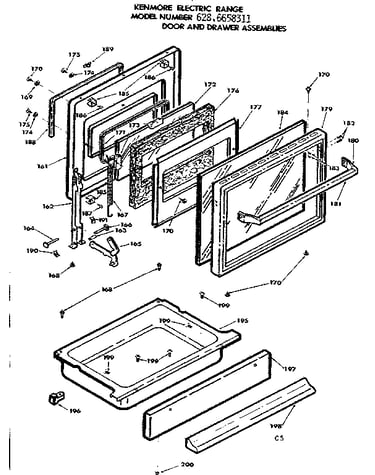 Door and drawer assemblies