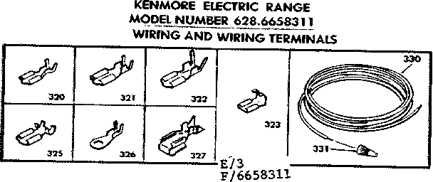 Wiring and wiring terminals