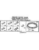 Wiring and wiring terminals