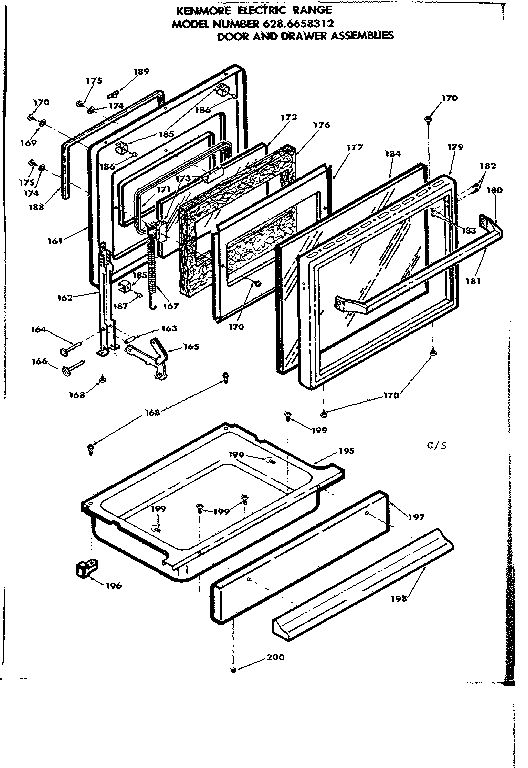 Door and drawer assemblies