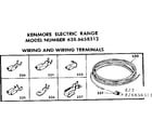 Kenmore 6286658312 wiring and wiring terminals diagram