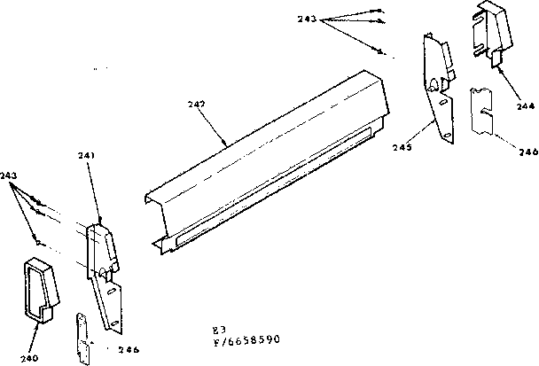 Optional backguard kit