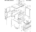 Kenmore 6289087610 body assembly diagram