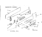 Kenmore 6289107510 background assembly diagram