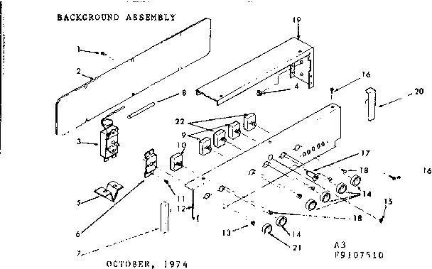 Background assembly