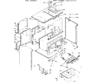 Kenmore 6289107510 body assembly diagram