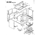 Kenmore 6289117710 body assembly diagram