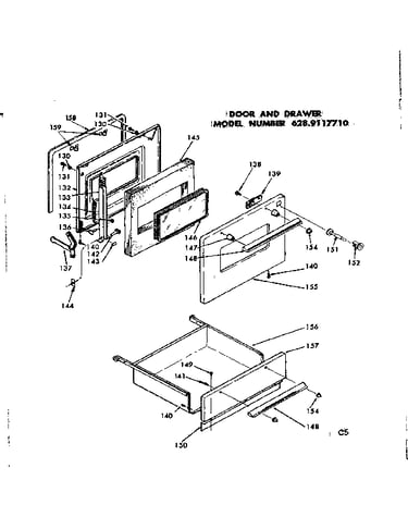 Door and drawer