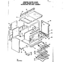 Kenmore 6289127910 body assembly diagram